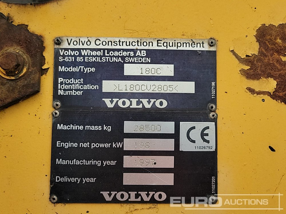 Carregadeira de rodas Volvo 180C: foto 49