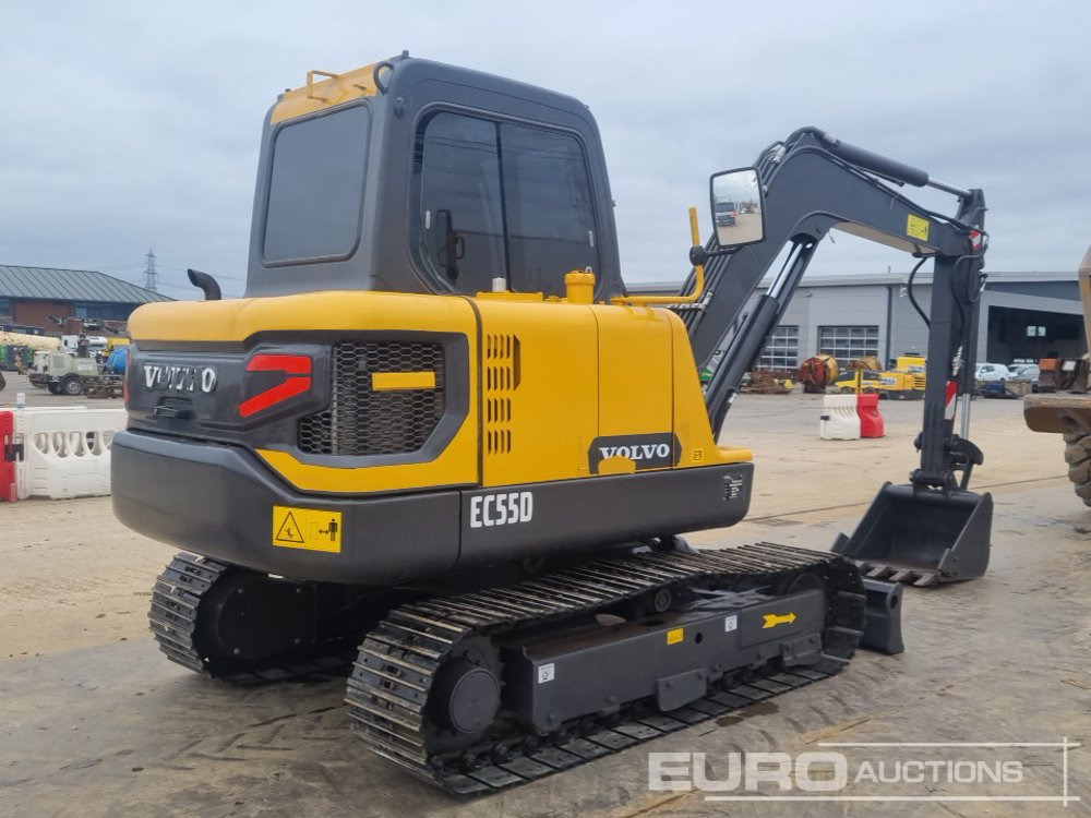 Volvo EC55D - Mini escavadeira: foto 5 Volvo EC55D - Mini escavadeira: foto 5