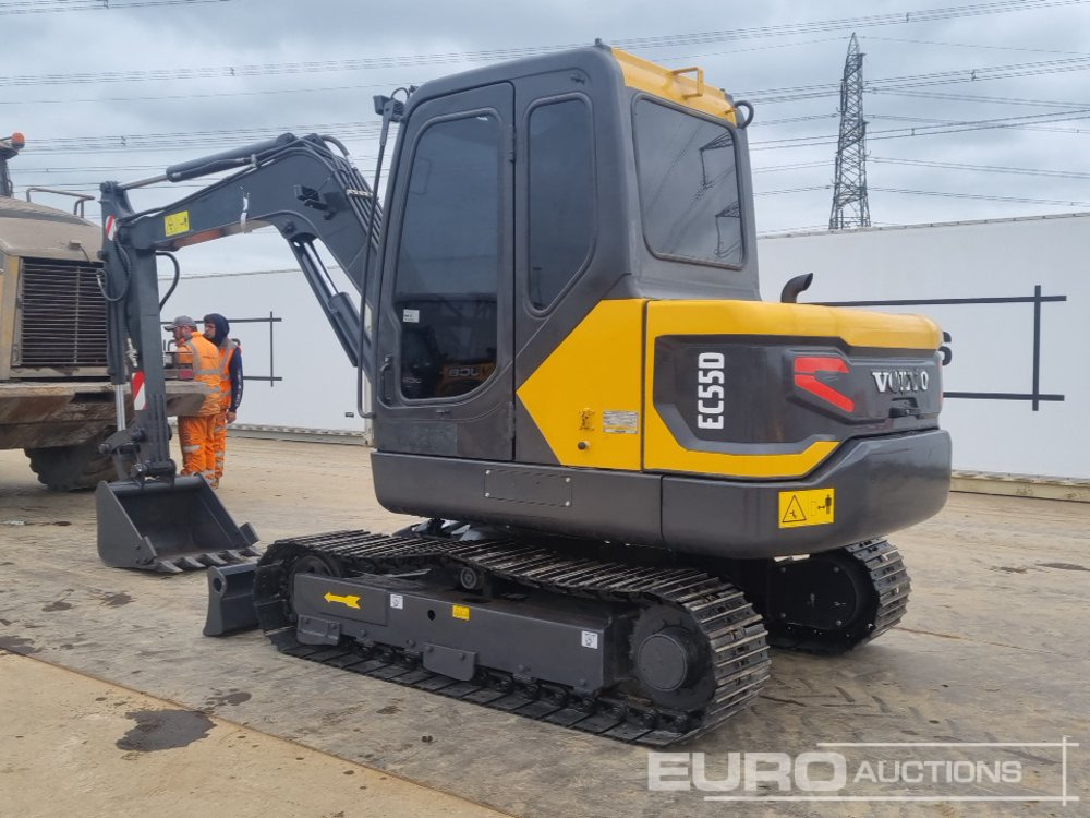 Volvo EC55D - Mini escavadeira: foto 3 Volvo EC55D - Mini escavadeira: foto 3