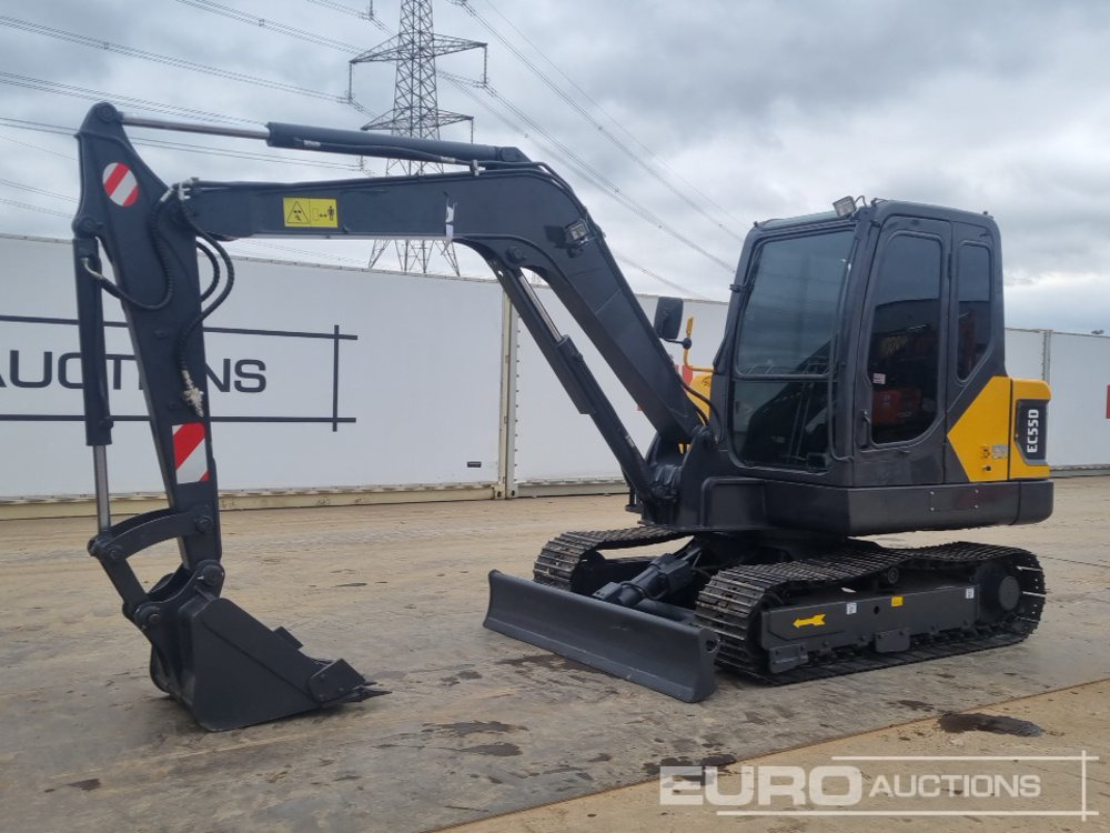 Volvo EC55D - Mini escavadeira: foto 1 Volvo EC55D - Mini escavadeira: foto 1