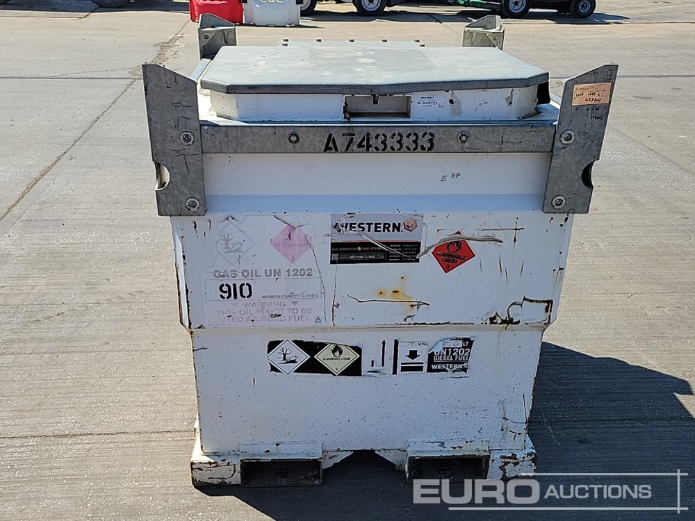 Depósito de armazenamento Western Static Bunded Fuel Bowser, Electric Pump: foto 8