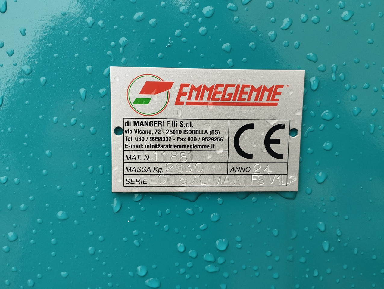 Emmegiemme ecoaratro nuovo ECO 6 XL MAXI FS V1LM2 - Arado: foto 2 Emmegiemme ecoaratro nuovo ECO 6 XL MAXI FS V1LM2 - Arado: foto 2