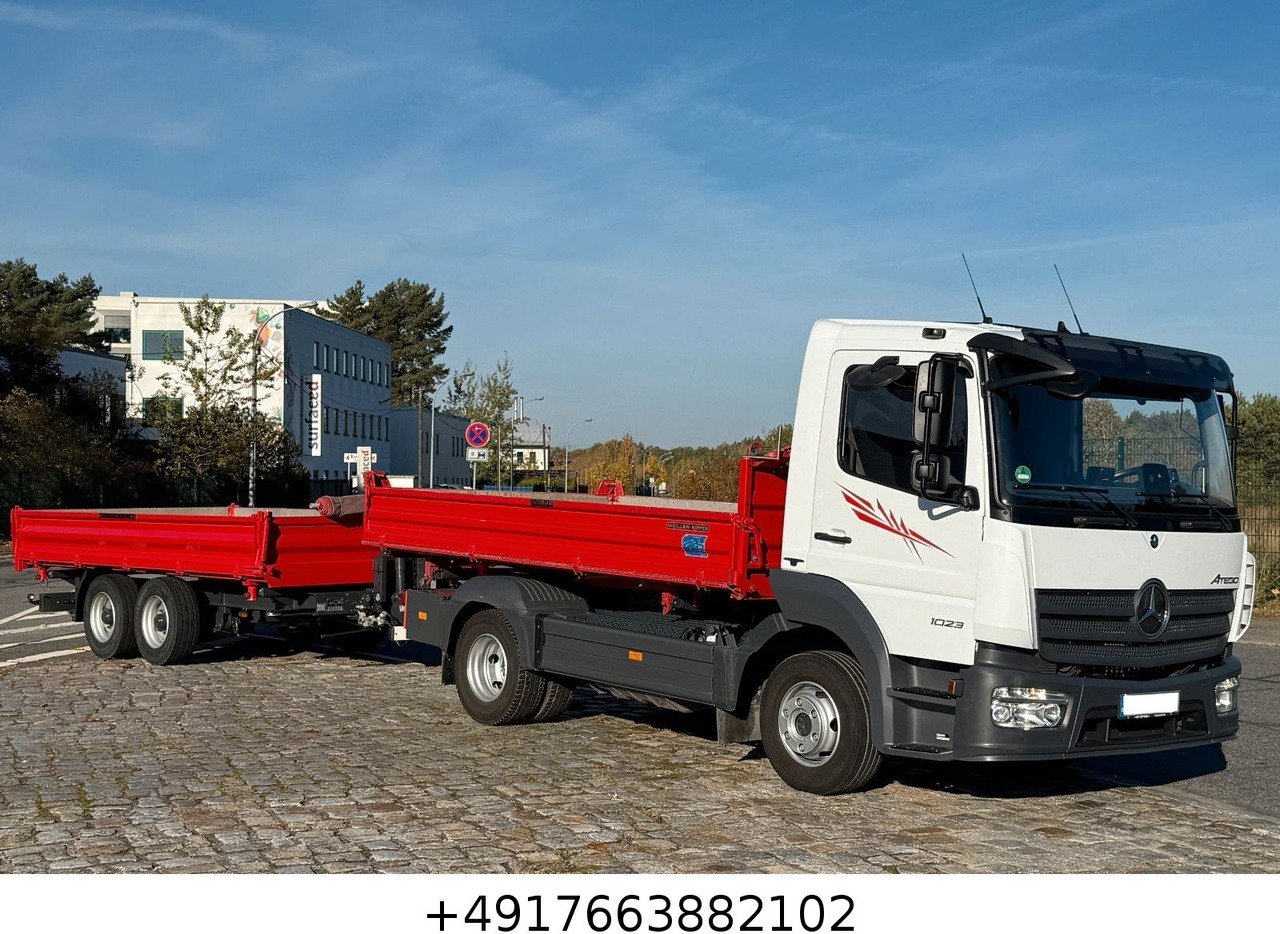 Mercedes-Benz Atego 1023 + Anhänger Dreiseitenkipper - Caminhão basculante: foto 4 Mercedes-Benz Atego 1023 + Anhänger Dreiseitenkipper - Caminhão basculante: foto 4