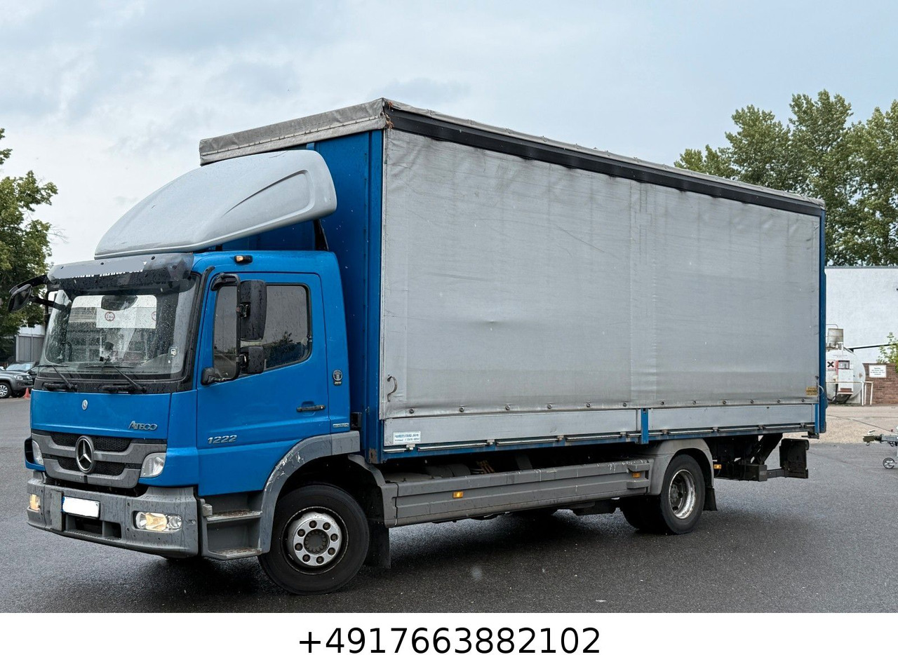 Mercedes-Benz Atego 1222/Ladebordwand/7.30m/Euro 5 - Caminhão com lona: foto 1 Mercedes-Benz Atego 1222/Ladebordwand/7.30m/Euro 5 - Caminhão com lona: foto 1