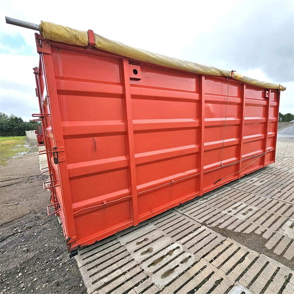 ABC Træfliscontainer med pressening. - Contentor ampliroll: foto 3 ABC Træfliscontainer med pressening. - Contentor ampliroll: foto 3