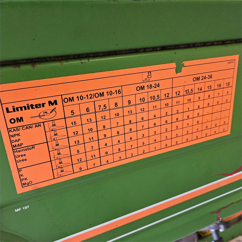 Equipamento de fertilização Amazone ZA-M 1500: foto 24