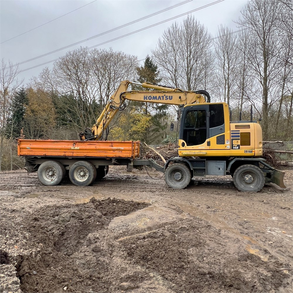 Komatsu PW148-10 - Escavadeira de rodas: foto 5 Komatsu PW148-10 - Escavadeira de rodas: foto 5