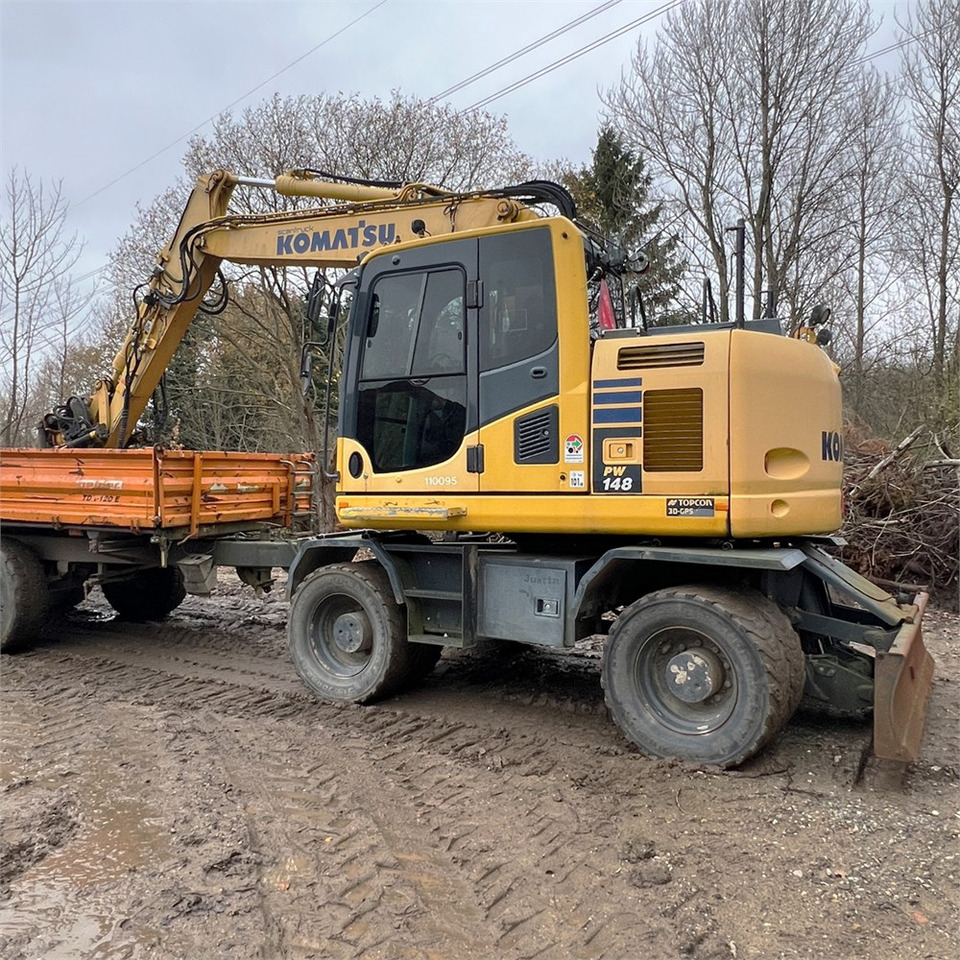 Komatsu PW148-10 - Escavadeira de rodas: foto 2 Komatsu PW148-10 - Escavadeira de rodas: foto 2