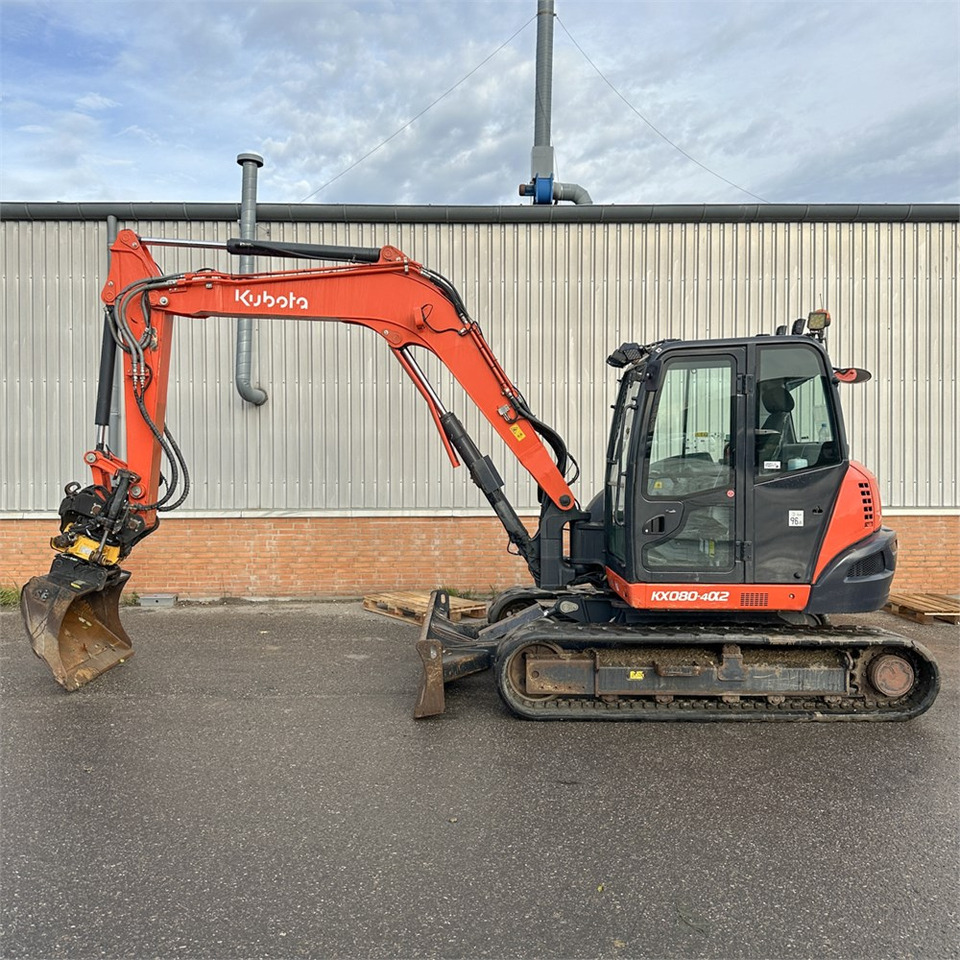 Kubota KX080-4 A2 - Mini escavadeira: foto 1 Kubota KX080-4 A2 - Mini escavadeira: foto 1