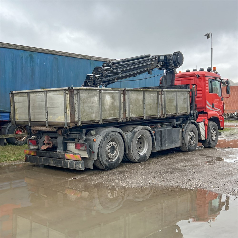 MAN TGA 8x4 Hydrodrive - Caminhão basculante, Caminhão grua: foto 4 MAN TGA 8x4 Hydrodrive - Caminhão basculante, Caminhão grua: foto 4
