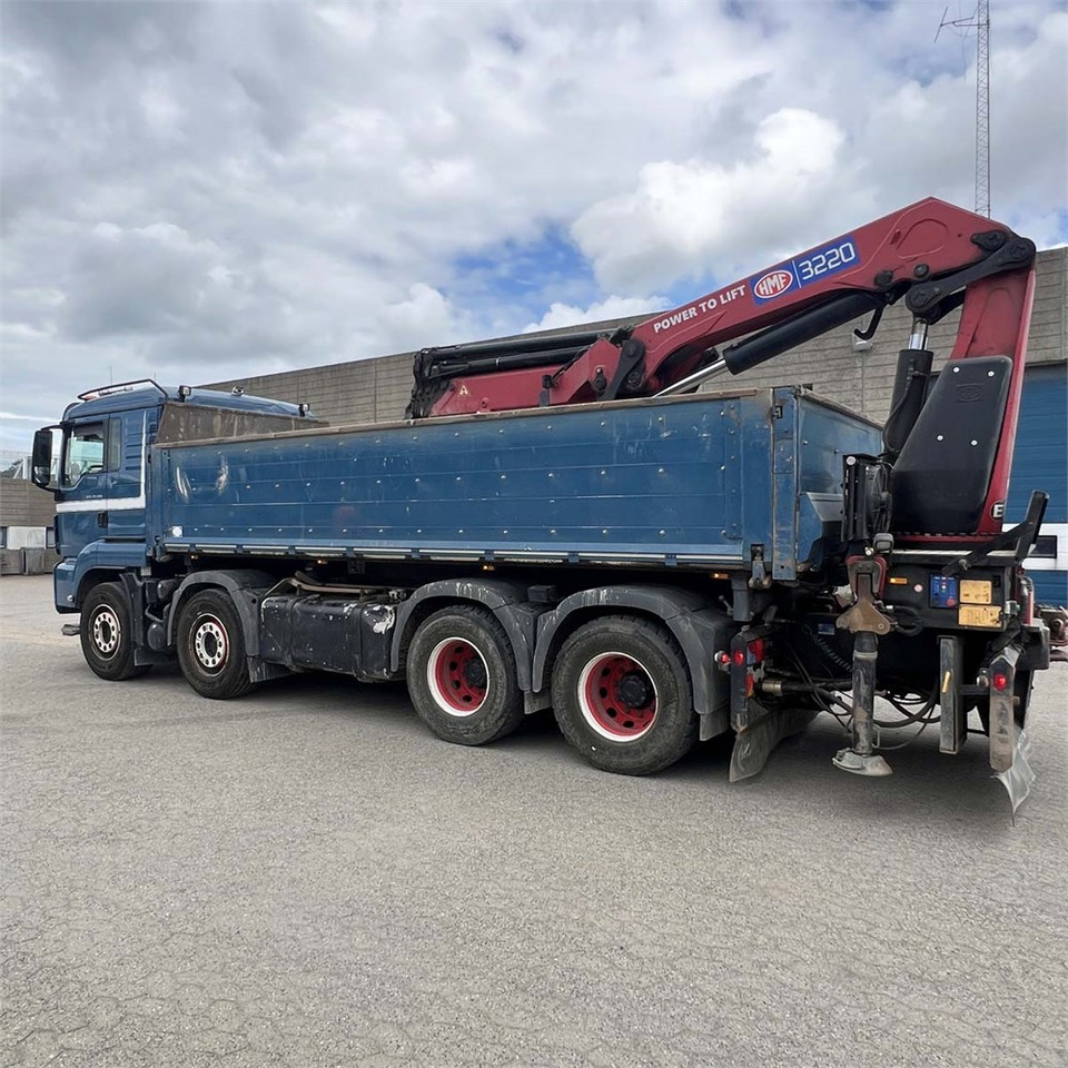 MAN TGS 35.510 8x4 BL - Caminhão grua, Camião de caixa aberta/ Plataforma: foto 4 MAN TGS 35.510 8x4 BL - Caminhão grua, Camião de caixa aberta/ Plataforma: foto 4