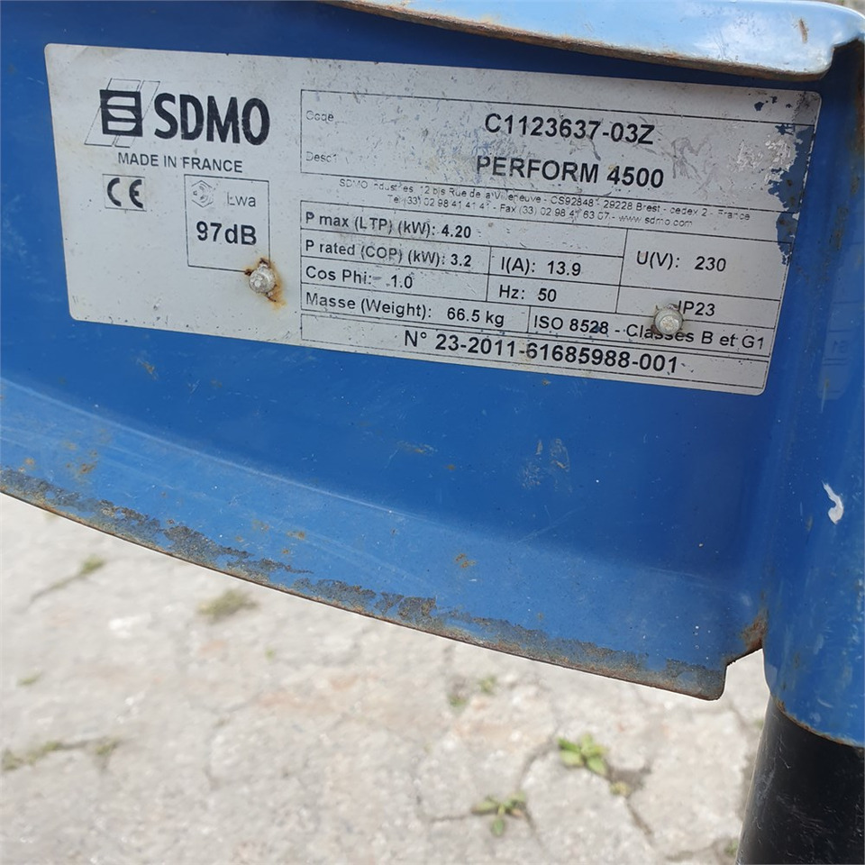 Gerador elétrico SDMO 4500: foto 6