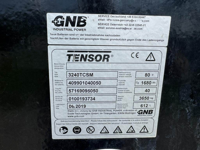 Kalmar ECF80-1100 - Empilhadeira elétrica: foto 5 Kalmar ECF80-1100 - Empilhadeira elétrica: foto 5