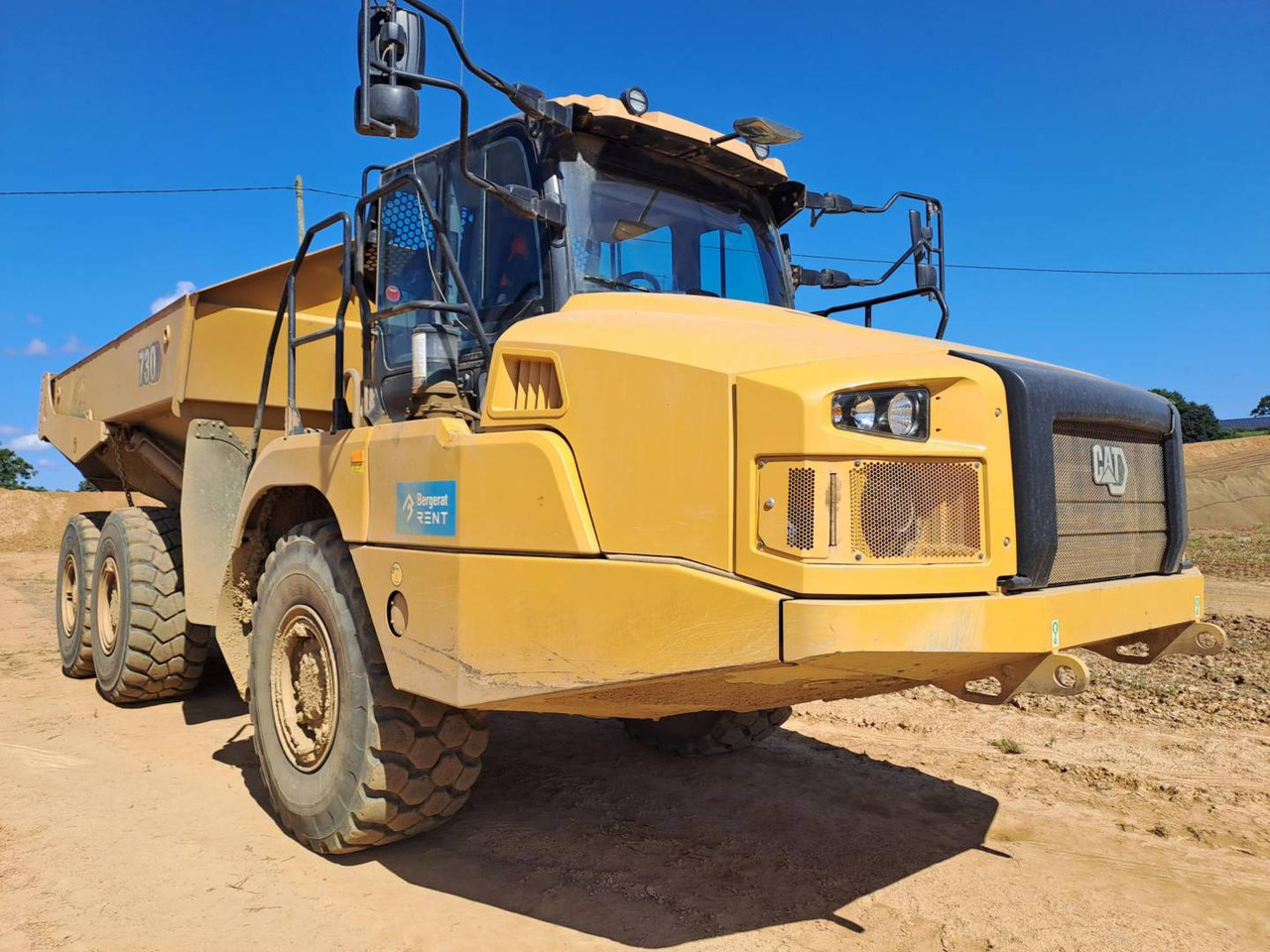 CAT 730 - Caminhão articulado: foto 1 CAT 730 - Caminhão articulado: foto 1