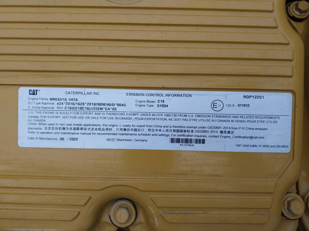 Caminhão articulado CAT 745: foto 7