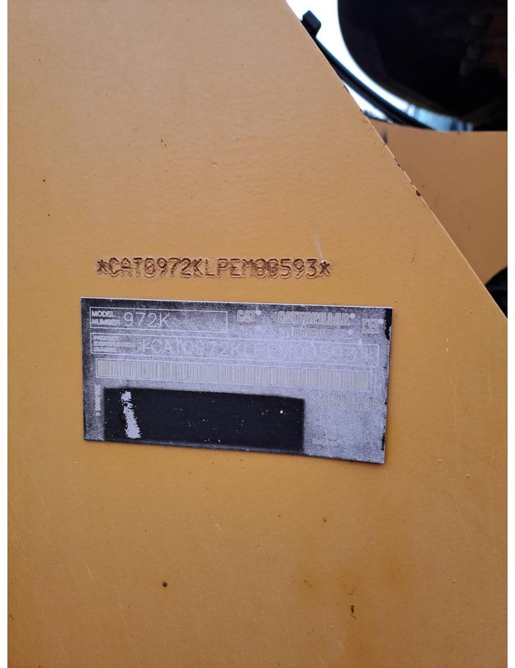 Carregadeira de rodas CAT 972K: foto 6