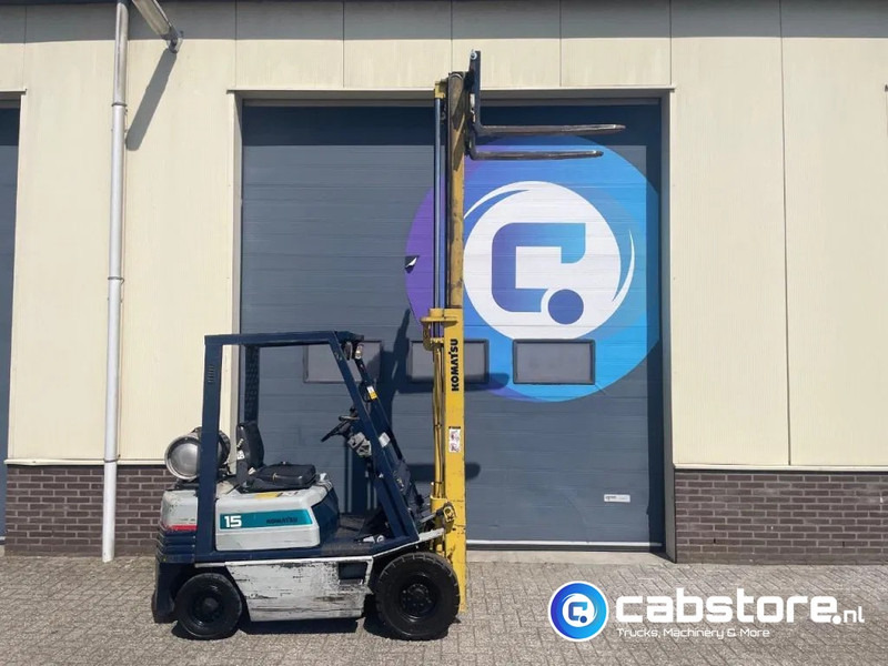 Komatsu FG15H-15 GAS LPG - Year 1992 - Heftruck - Gabelstapler - Forklift - Hours 5420 - Empilhadeira: foto 3 Komatsu FG15H-15 GAS LPG - Year 1992 - Heftruck - Gabelstapler - Forklift - Hours 5420 - Empilhadeira: foto 3