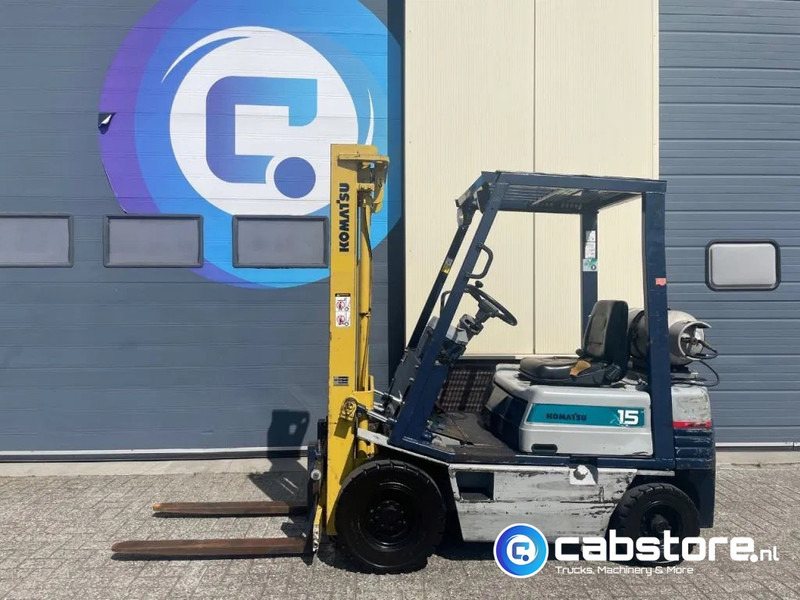 Komatsu FG15H-15 GAS LPG - Year 1992 - Heftruck - Gabelstapler - Forklift - Hours 5420 - Empilhadeira: foto 1 Komatsu FG15H-15 GAS LPG - Year 1992 - Heftruck - Gabelstapler - Forklift - Hours 5420 - Empilhadeira: foto 1