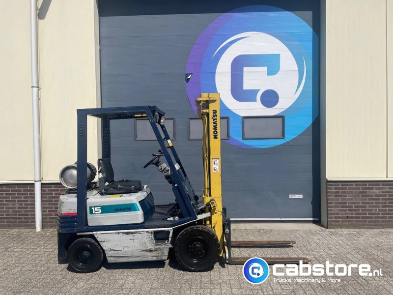 Komatsu FG15H-15 GAS LPG - Year 1992 - Heftruck - Gabelstapler - Forklift - Hours 5420 - Empilhadeira: foto 2 Komatsu FG15H-15 GAS LPG - Year 1992 - Heftruck - Gabelstapler - Forklift - Hours 5420 - Empilhadeira: foto 2