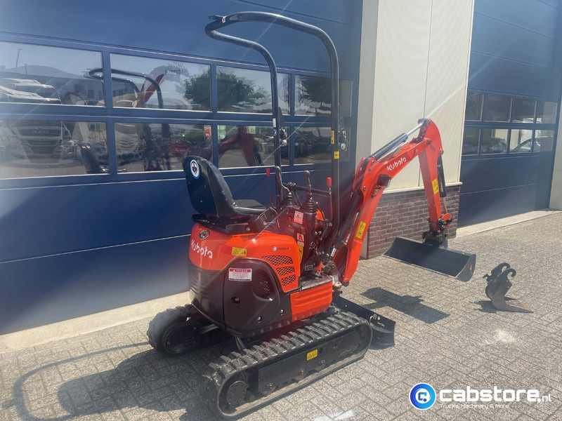 Kubota U10-3 Mini graafmachine - 900 kg - Verbreedbaar - Bouwjaar 2020 - Uren 1193 !! - 2 graafbakken - Zeer mooie machine - Mini escavadeira: foto 3 Kubota U10-3 Mini graafmachine - 900 kg - Verbreedbaar - Bouwjaar 2020 - Uren 1193 !! - 2 graafbakken - Zeer mooie machine - Mini escavadeira: foto 3