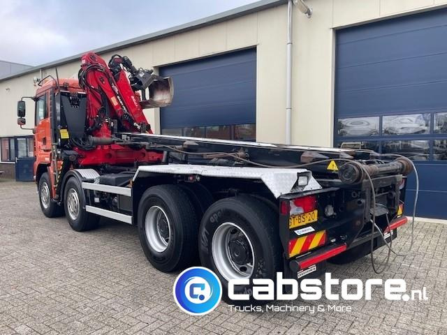 MAN TGA 41.440 8X4 BB Palfinger Epsilon Z-Kraan bouwjaar 2011 + NCH 30 Ton's Kabel-containersyteem - Handgeschakeld - Bouwjaar 2007 - Km 582.782 - Caminhão com sistema de cabo, Caminhão grua: foto 3 MAN TGA 41.440 8X4 BB Palfinger Epsilon Z-Kraan bouwjaar 2011 + NCH 30 Ton's Kabel-containersyteem - Handgeschakeld - Bouwjaar 2007 - Km 582.782 - Caminhão com sistema de cabo, Caminhão grua: foto 3