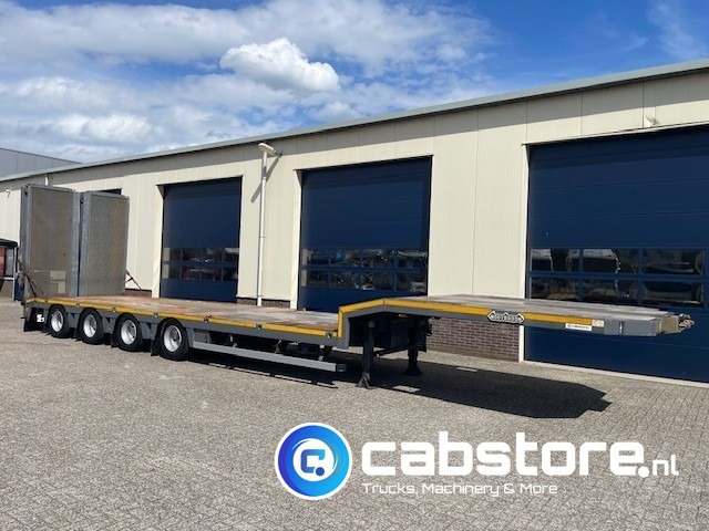 Nooteboom OSDS-58-04 4-assige semi dieplader - 2-assen gestuurd - Bouwjaar 2011 - NIEUWE APK !! - Laadvermogen 41.880 Kg - Hydraulische rampen - Semireboque baixa: foto 1 Nooteboom OSDS-58-04 4-assige semi dieplader - 2-assen gestuurd - Bouwjaar 2011 - NIEUWE APK !! - Laadvermogen 41.880 Kg - Hydraulische rampen - Semireboque baixa: foto 1