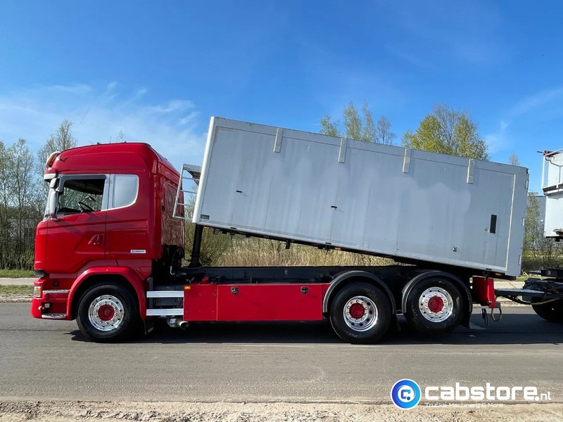 Scania R450 LB6X2*4HNB Euro 6 - Year 2016 - RETARDER - ALUMINIUM kipper + FLOOR kipper aanhangwagen - Good Condition !! - Caminhão basculante: foto 5 Scania R450 LB6X2*4HNB Euro 6 - Year 2016 - RETARDER - ALUMINIUM kipper + FLOOR kipper aanhangwagen - Good Condition !! - Caminhão basculante: foto 5