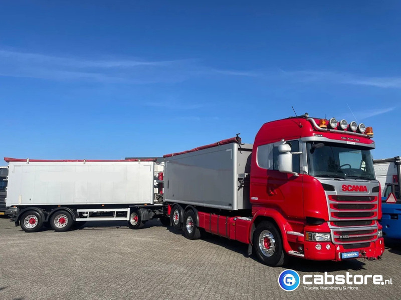 Scania R450 LB6X2*4HNB Euro 6 - Year 2016 - RETARDER - ALUMINIUM kipper + FLOOR kipper aanhangwagen - Good Condition !! - Caminhão basculante: foto 4 Scania R450 LB6X2*4HNB Euro 6 - Year 2016 - RETARDER - ALUMINIUM kipper + FLOOR kipper aanhangwagen - Good Condition !! - Caminhão basculante: foto 4