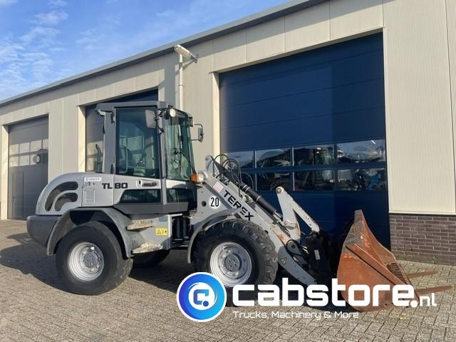 Terex TL 80 Wiellader - Bouwjaar 2008 - Urenstand 7490 - Palletvorken + Laadschop - Deutz Diesel - Carregadeira de rodas: foto 2 Terex TL 80 Wiellader - Bouwjaar 2008 - Urenstand 7490 - Palletvorken + Laadschop - Deutz Diesel - Carregadeira de rodas: foto 2