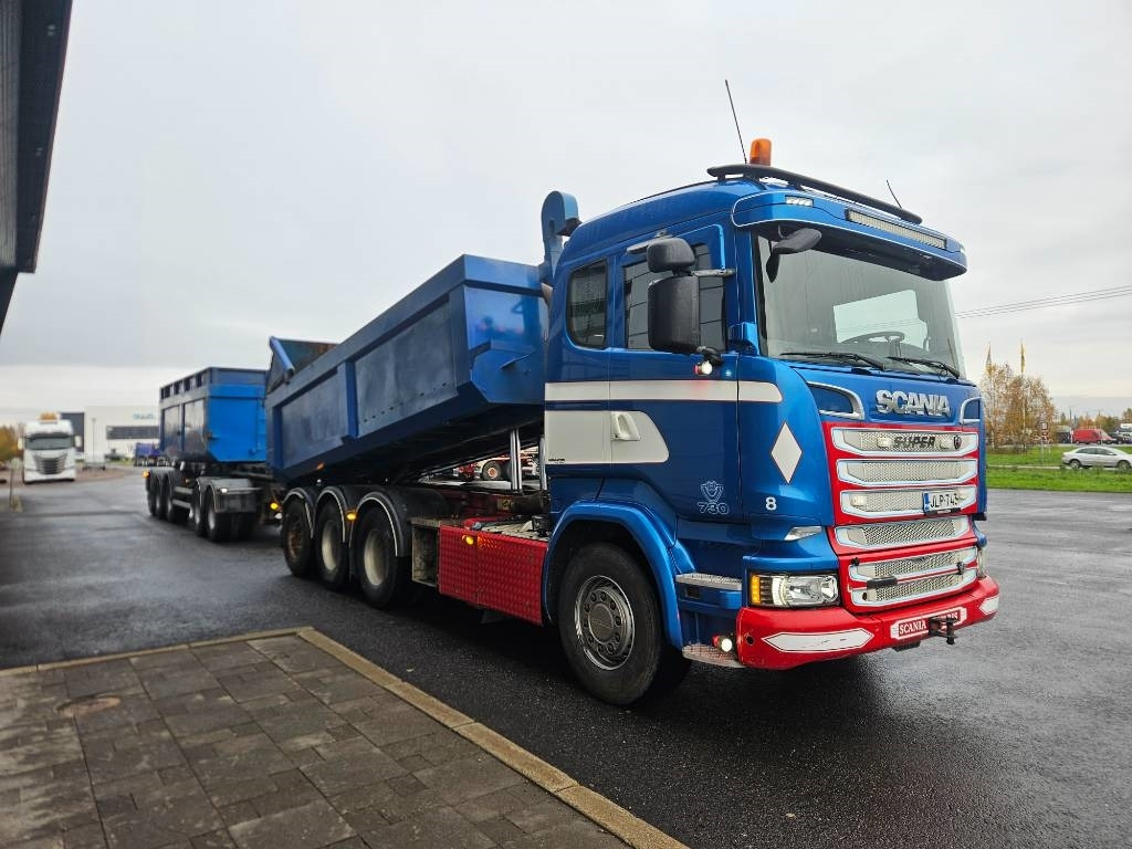 Scania R730 76tn kasettiyhdistelmä - Caminhão basculante: foto 2 Scania R730 76tn kasettiyhdistelmä - Caminhão basculante: foto 2