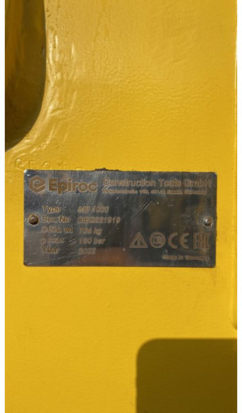 Epiroc MB1000 - Martelo hidráulico de Máquina de construção: foto 5 Epiroc MB1000 - Martelo hidráulico de Máquina de construção: foto 5
