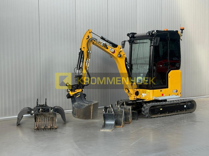 Caterpillar 302 CR Vol opties !! Engcon Draaikantelstuk - Mini escavadeira: foto 2 Caterpillar 302 CR Vol opties !! Engcon Draaikantelstuk - Mini escavadeira: foto 2