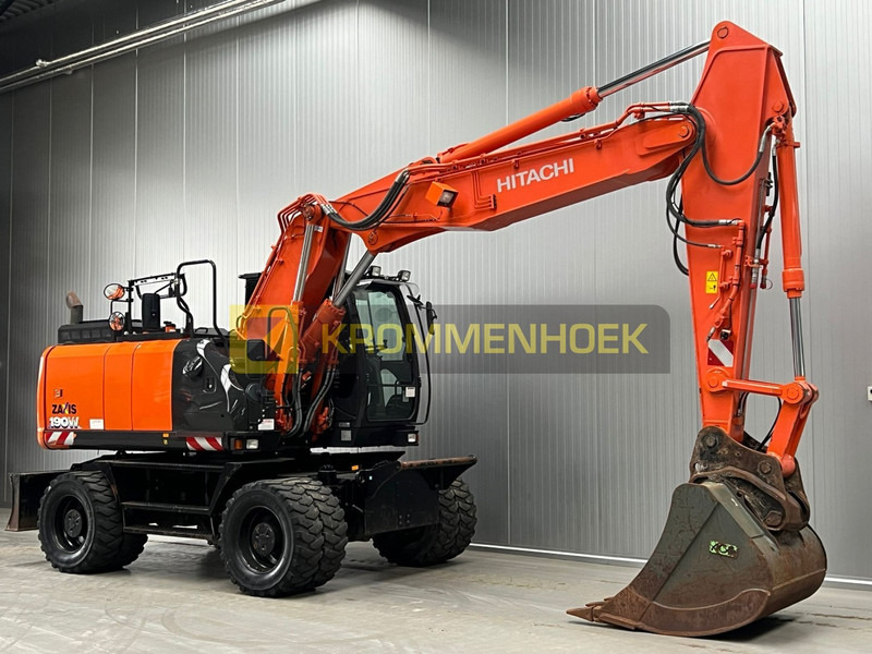 Escavadeira de rodas Hitachi ZX 190 W-6: foto 6