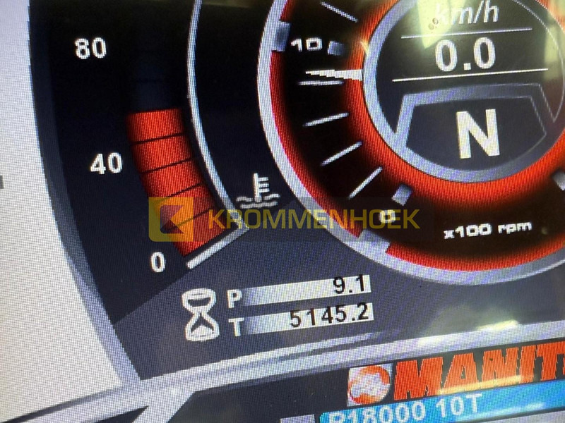 Empilhador telescópico Manitou MHT 10180: foto 7