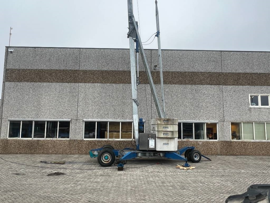 Soima Construction crane SOIMA SGH 19x28 - 28 mete - Plataforma de elevaçao rebocável: foto 4 Soima Construction crane SOIMA SGH 19x28 - 28 mete - Plataforma de elevaçao rebocável: foto 4