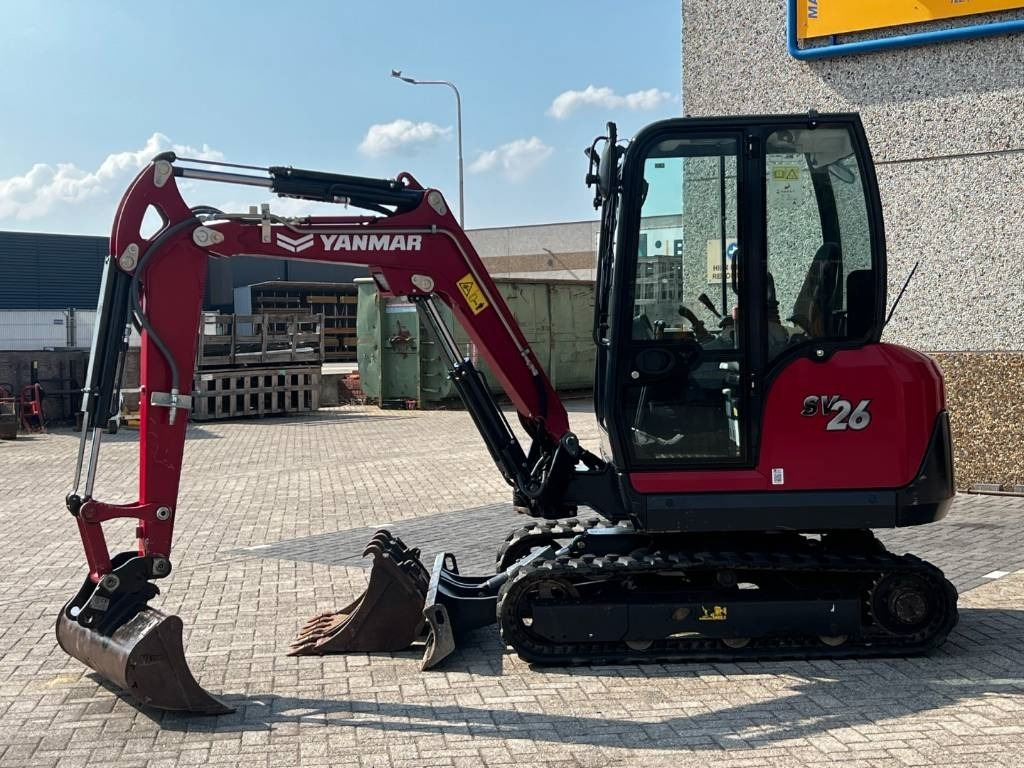 Yanmar SV26, quick bucket release, 294 hours, 2022! - Mini escavadeira: foto 2 Yanmar SV26, quick bucket release, 294 hours, 2022! - Mini escavadeira: foto 2