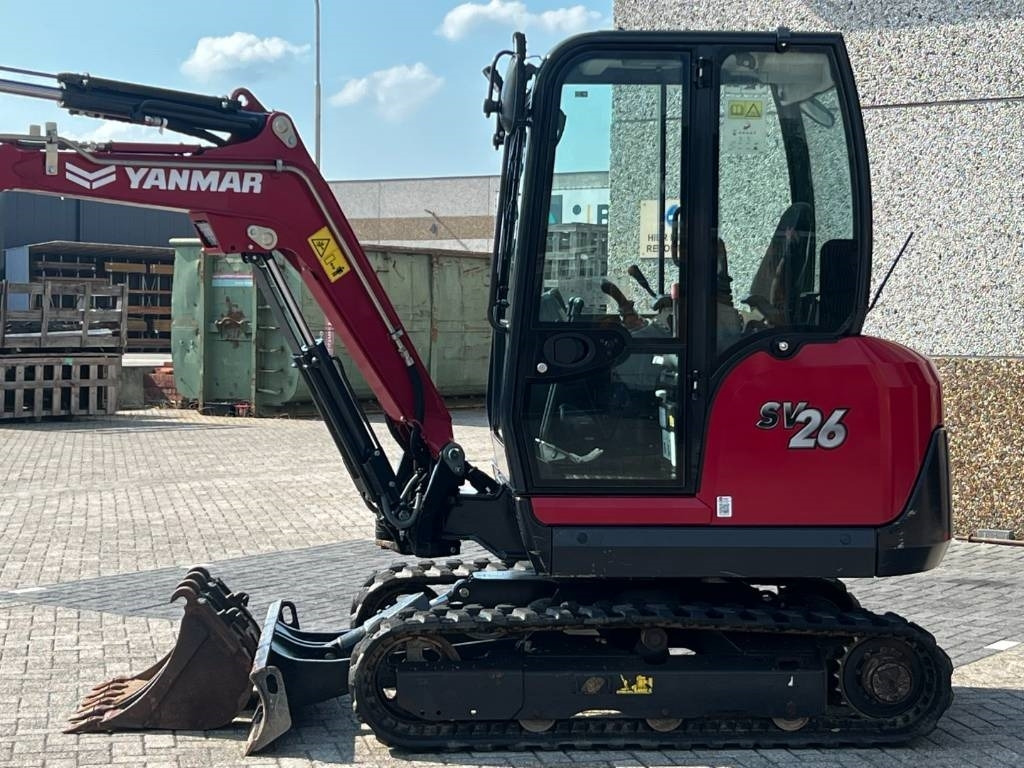 Yanmar SV26, quick bucket release, 294 hours, 2022! - Mini escavadeira: foto 3 Yanmar SV26, quick bucket release, 294 hours, 2022! - Mini escavadeira: foto 3