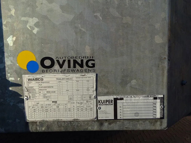 Kuiper 8 Tons Be Oplegger 670x195 laadvloerhoogte 50 cm - Semireboque baixa: foto 5 Kuiper 8 Tons Be Oplegger 670x195 laadvloerhoogte 50 cm - Semireboque baixa: foto 5