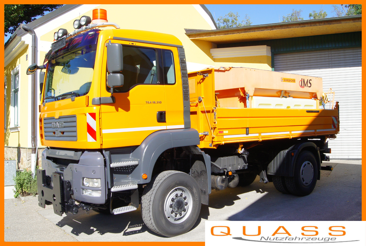 MAN TGA 18.310 BL 4x4/MEILLER/Salzstreuer/Winterdienst - Veículo limpa-neves: foto 1 MAN TGA 18.310 BL 4x4/MEILLER/Salzstreuer/Winterdienst - Veículo limpa-neves: foto 1