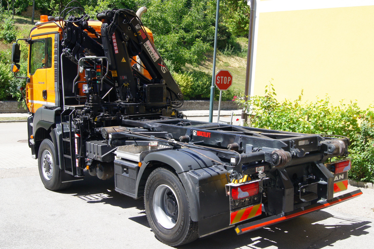 MAN TGA 18.360 BL 4x4/Euro4/TÜV/HIAB 111/MULTILIFT/Winterdienst - Caminhão com sistema de cabo, Caminhão grua: foto 4 MAN TGA 18.360 BL 4x4/Euro4/TÜV/HIAB 111/MULTILIFT/Winterdienst - Caminhão com sistema de cabo, Caminhão grua: foto 4