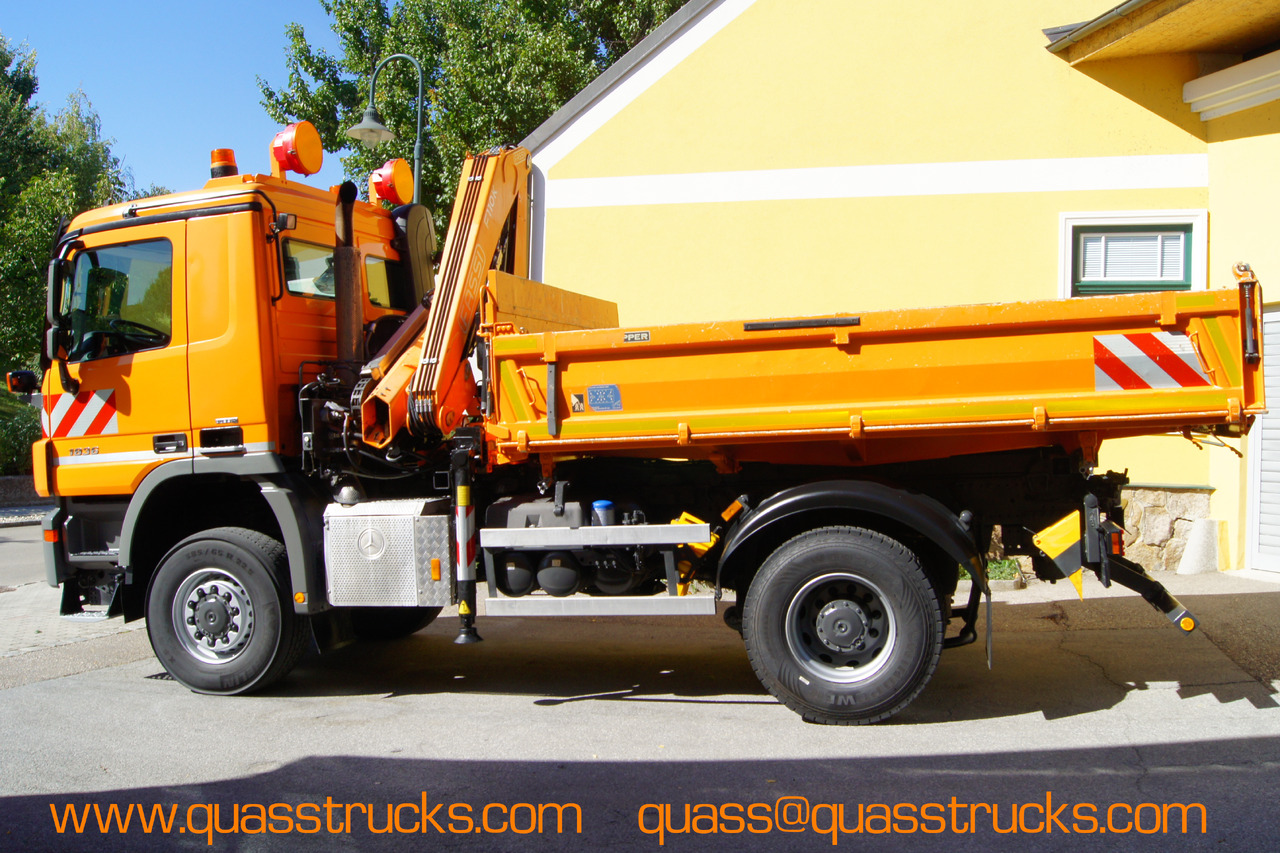 MERCEDES-BENZ ACTROS 1836 /4x4/TÜV/FASSI 110/MEILLER/Winterdienst/Wechselsystem - Veículo limpa-neves: foto 2 MERCEDES-BENZ ACTROS 1836 /4x4/TÜV/FASSI 110/MEILLER/Winterdienst/Wechselsystem - Veículo limpa-neves: foto 2