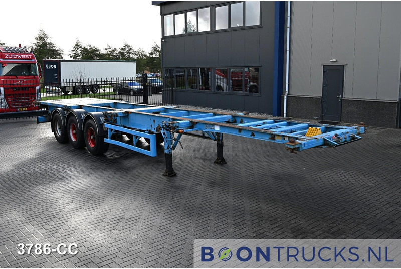 Blumhardt Cont.-Sal 40.24 E FIXED CHASSIS | 2x20-30-40ft * STEEL SUSPENSION * 5450 KG * BPW - Semireboque transportador de contêineres/ Caixa móvel: foto 3 Blumhardt Cont.-Sal 40.24 E FIXED CHASSIS | 2x20-30-40ft * STEEL SUSPENSION * 5450 KG * BPW - Semireboque transportador de contêineres/ Caixa móvel: foto 3