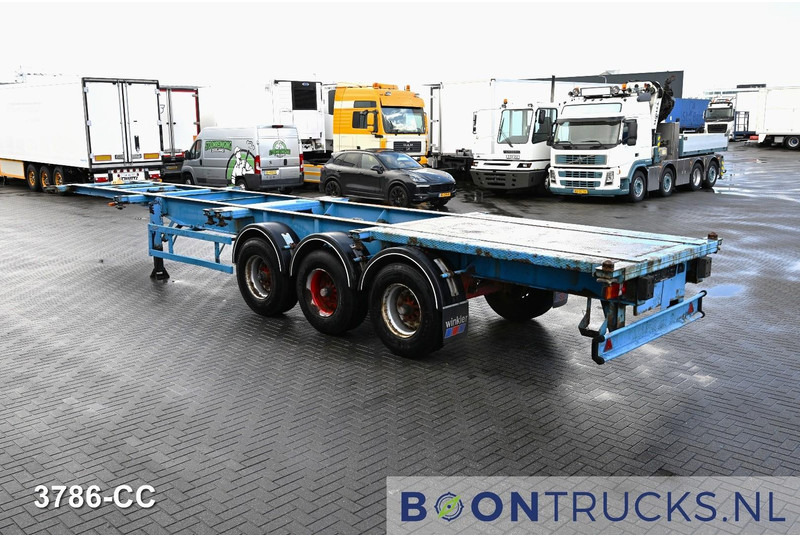 Blumhardt Cont.-Sal 40.24 E FIXED CHASSIS | 2x20-30-40ft * STEEL SUSPENSION * 5450 KG * BPW - Semireboque transportador de contêineres/ Caixa móvel: foto 2 Blumhardt Cont.-Sal 40.24 E FIXED CHASSIS | 2x20-30-40ft * STEEL SUSPENSION * 5450 KG * BPW - Semireboque transportador de contêineres/ Caixa móvel: foto 2