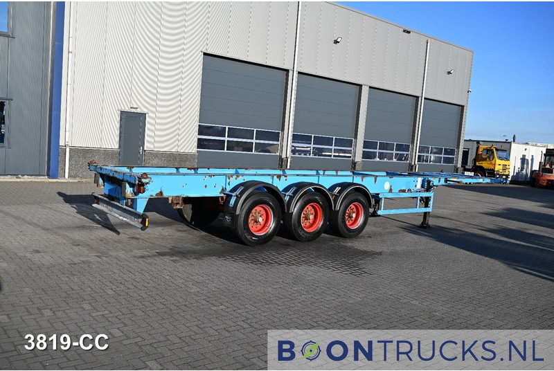 Blumhardt Cont.-Sal 40.24 E FIXXED CHASSIS | 40ft * STEEL SUSPENSION * BPW * 4560KG - Semireboque transportador de contêineres/ Caixa móvel: foto 1 Blumhardt Cont.-Sal 40.24 E FIXXED CHASSIS | 40ft * STEEL SUSPENSION * BPW * 4560KG - Semireboque transportador de contêineres/ Caixa móvel: foto 1