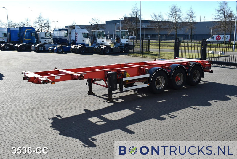 Burg BPO 12 27CDM12 TANK CHASSIS | 20-30ft * 3800 Kg * NL TRAILER - Semireboque transportador de contêineres/ Caixa móvel: foto 5 Burg BPO 12 27CDM12 TANK CHASSIS | 20-30ft * 3800 Kg * NL TRAILER - Semireboque transportador de contêineres/ Caixa móvel: foto 5