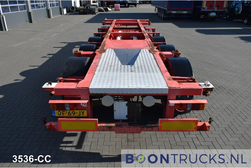 Burg BPO 12 27CDM12 TANK CHASSIS | 20-30ft * 3800 Kg * NL TRAILER - Semireboque transportador de contêineres/ Caixa móvel: foto 2 Burg BPO 12 27CDM12 TANK CHASSIS | 20-30ft * 3800 Kg * NL TRAILER - Semireboque transportador de contêineres/ Caixa móvel: foto 2