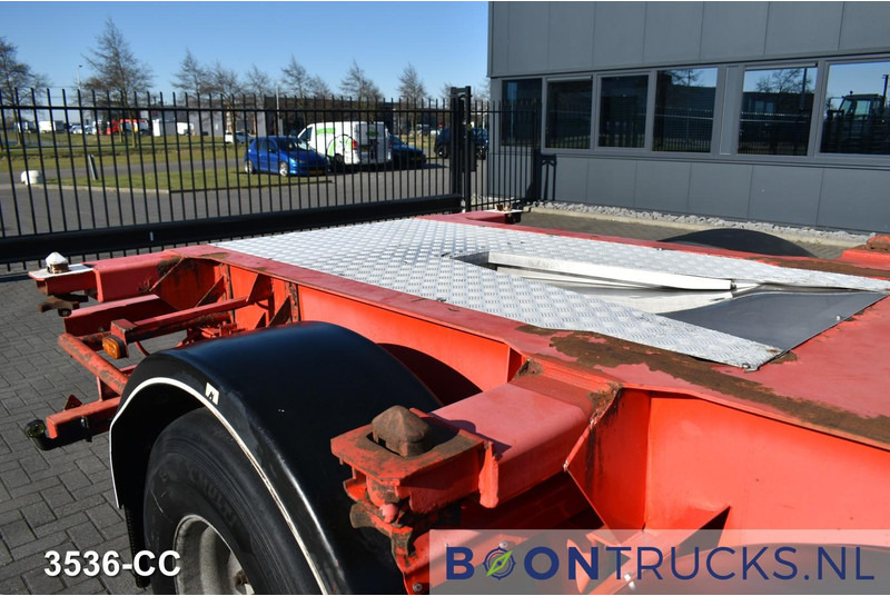 Semireboque transportador de contêineres/ Caixa móvel Burg BPO 12 27CDM12 TANK CHASSIS | 20-30ft * 3800 Kg * NL TRAILER: foto 8