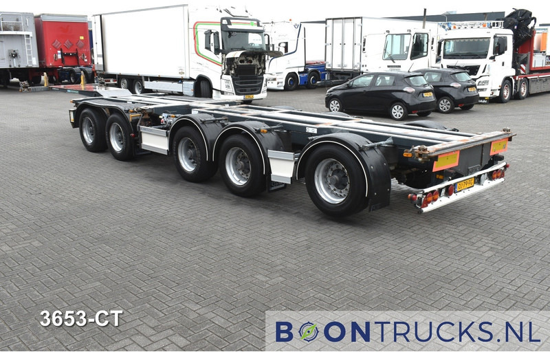 D-Tec CT-60-05D COMBITRAILER | 2x20-30-40-45ft HC * 3x STEERING * 3x LIFT AXLE * NL TRAILER - Semireboque transportador de contêineres/ Caixa móvel: foto 3 D-Tec CT-60-05D COMBITRAILER | 2x20-30-40-45ft HC * 3x STEERING * 3x LIFT AXLE * NL TRAILER - Semireboque transportador de contêineres/ Caixa móvel: foto 3