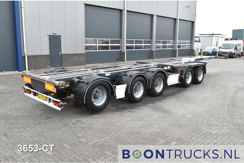 D-Tec CT-60-05D COMBITRAILER | 2x20-30-40-45ft HC * 3x STEERING * 3x LIFT AXLE * NL TRAILER - Semireboque transportador de contêineres/ Caixa móvel: foto 1 D-Tec CT-60-05D COMBITRAILER | 2x20-30-40-45ft HC * 3x STEERING * 3x LIFT AXLE * NL TRAILER - Semireboque transportador de contêineres/ Caixa móvel: foto 1