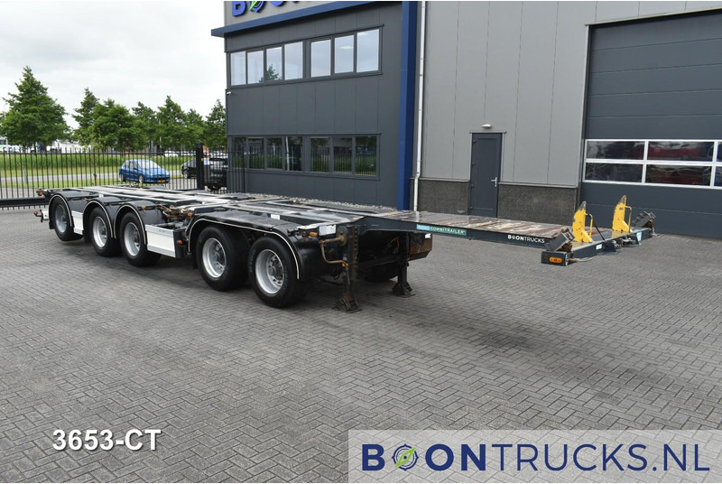D-Tec CT-60-05D COMBITRAILER | 2x20-30-40-45ft HC * 3x STEERING * 3x LIFT AXLE * NL TRAILER - Semireboque transportador de contêineres/ Caixa móvel: foto 4 D-Tec CT-60-05D COMBITRAILER | 2x20-30-40-45ft HC * 3x STEERING * 3x LIFT AXLE * NL TRAILER - Semireboque transportador de contêineres/ Caixa móvel: foto 4